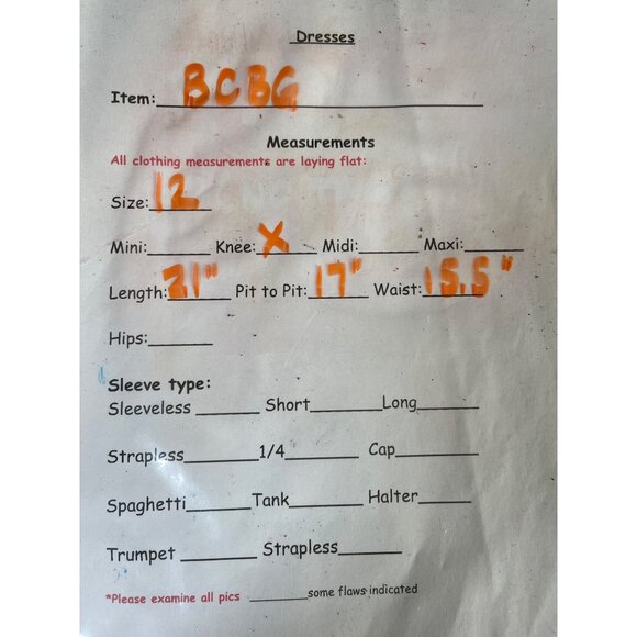 BCBGMaxazria Chiffon Tulle Lined Dress Floral Strapless Black Beige Women Sz. 12 - Picture 7 of 7